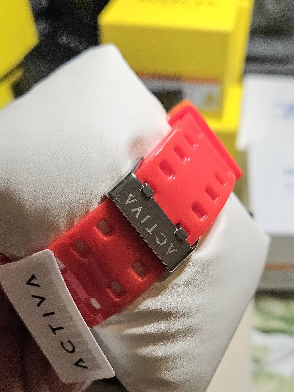 Activa Pixel X Invicta Digital Men's Sport Watch Red Gold 50mm